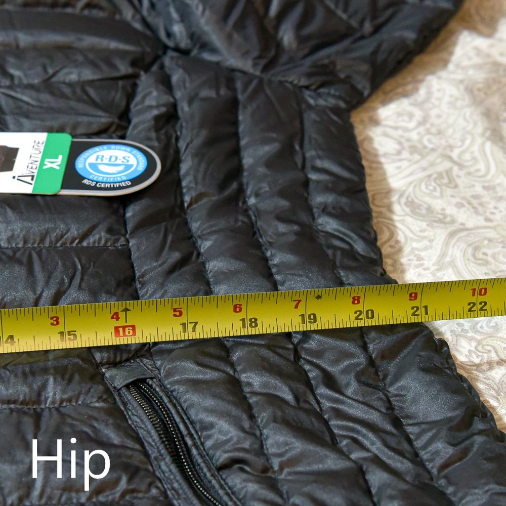 Aventure Ladies ultralight Down Jacket XL BLACK - Picture 11 of 13